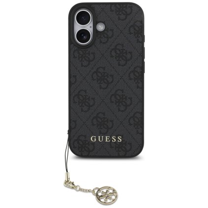Guess Hardcase 4G Charm Cradle MagSafe iPhone 17 Čierna