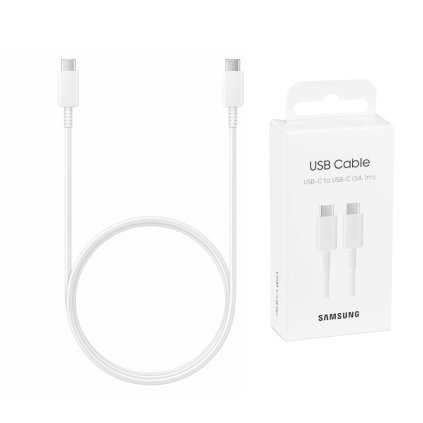 Samsung EP-DN975BWEGWW USB-C Type-C 5A 1m Biely