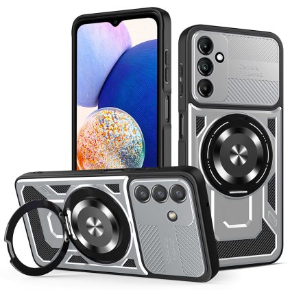 Techsuit RuggedCam pre Samsung Galaxy A14 4G / A14 5G sivý