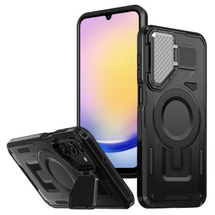 Techsuit CamVault MagSafe pre Samsung Galaxy A25 5G čierny