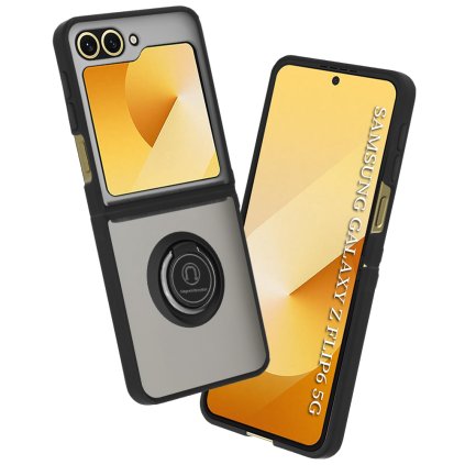 Techsuit Glinth pre Samsung Galaxy Z Flip6 Flip7 FE čierny