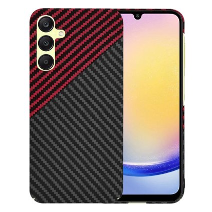 Kryt Techsuit CarboniteFiberShell Samsung A25 5G RedVortex