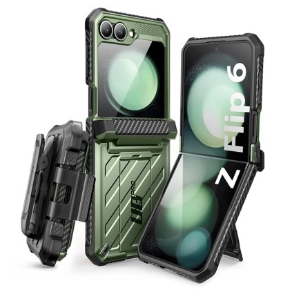 Supcase Unicorn Beetle Pro Galaxy Z Flip6 Flip7 FE Guldan
