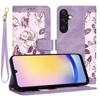 Techsuit FlipCraft Samsung Galaxy A25 5G Mysterious Purple