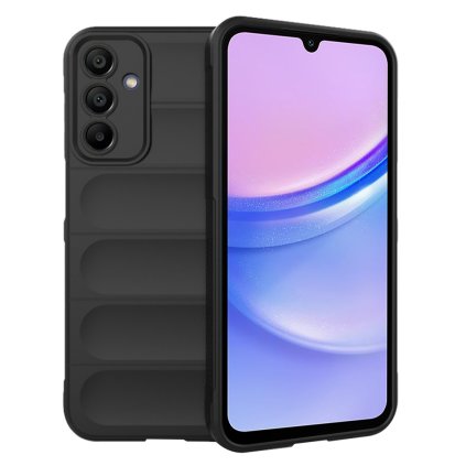 Techsuit Kúzelný štít Samsung Galaxy A15 4G A15 5G Čierny
