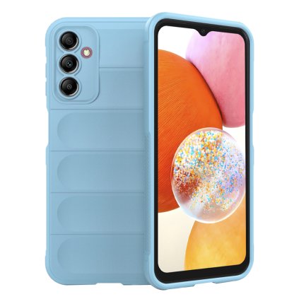 Techsuit Kúzelný štít Samsung Galaxy A14 4G A14 5G Modrý