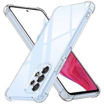 Techsuit Nárazuvzdorný Priehľadný Silikón Samsung Galaxy A53 5G