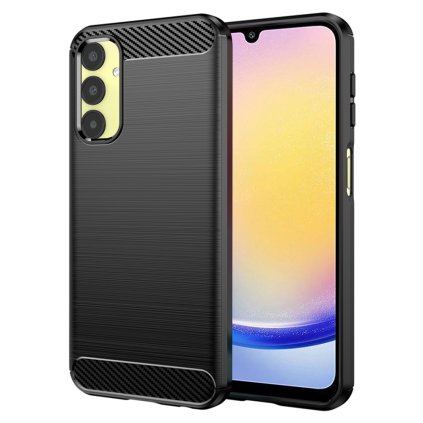 Techsuit Karbon Silikón Samsung Galaxy A25 5G Čierny