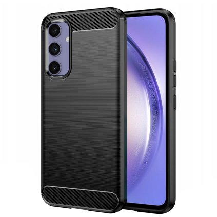 Techsuit Karbon Silikón Samsung Galaxy A54 Čierny