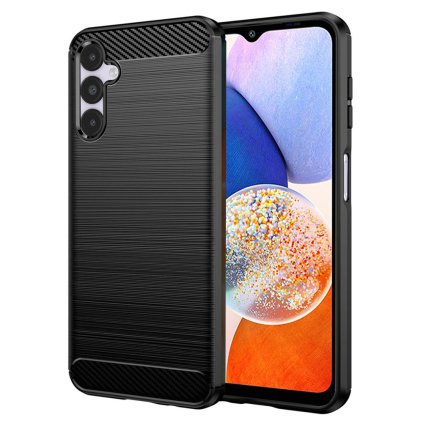 Techsuit Karbon Silikón Samsung Galaxy A14 4G A14 5G Čierny