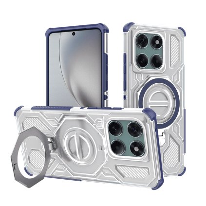 Techsuit Carbon Shield PRO pre Motorola Edge 60 Edge 60 Fusion modrý priehľadný