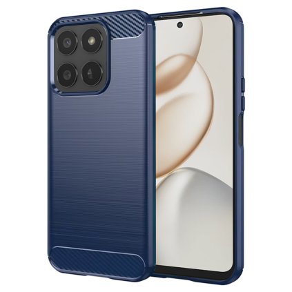 Techsuit carbon silikón pre Honor 400 Smart 5G modrý