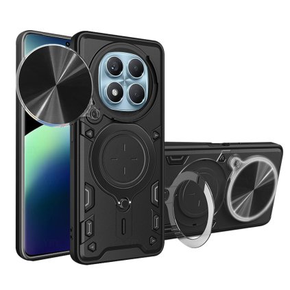 Techsuit CamGuard Pro pre Xiaomi Redmi Note 14 Pro 4G čierny