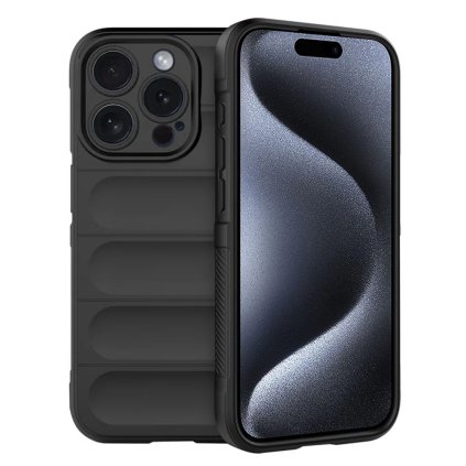 Techsuit Magic Shield kryt pre iPhone 15 Pro čierny