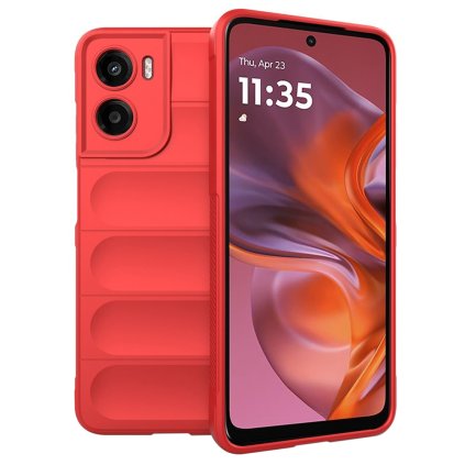 Ochranný kryt Techsuit Magic Shield pre Motorola Moto G05 E15 červený