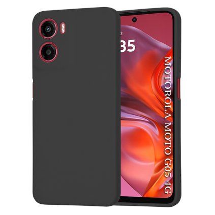 Puzdro Techsuit SoftFlex pre Motorola Moto G05 E15 čierne