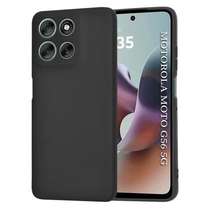 Ochranný kryt Techsuit SoftFlex pre Motorola Moto G56 čierny