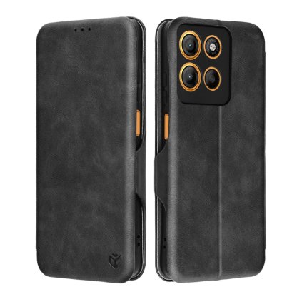 Puzdro Techsuit Safe Wallet Plus pre Motorola Moto G15 G15 Power čierne