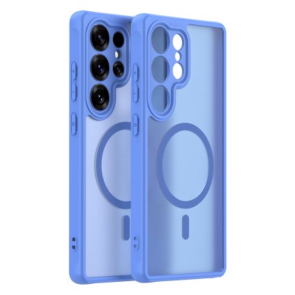 Techsuit HaloFrost II MagSafe pre Samsung Galaxy S25 Ultra nebesky modrá