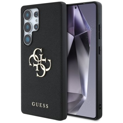Guess Hardcase 4G Grained Big and Classic Logo Samsung Galaxy S25 Ultra čierna