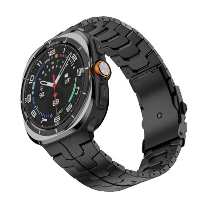 Techsuit remienok pre Samsung Galaxy Watch Ultra 47mm Watch Ultra 2 čierny