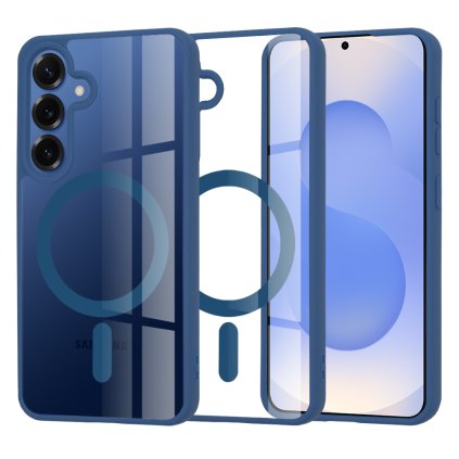 Techsuit MagSafe Pro pre Samsung Galaxy S25 modrý