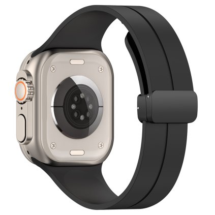 Techsuit Remienok W011 Apple Watch 42-49mm Čierna