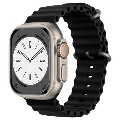 Techsuit Remienok W038 Apple Watch 38/40/41/42mm Čierny