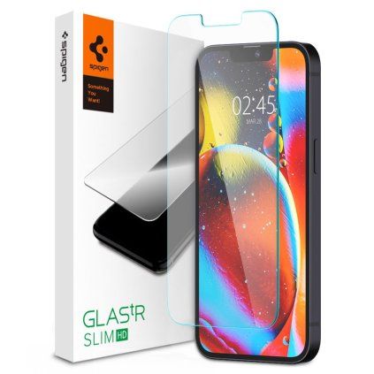 Spigen Glas.tR Slim iPhone 13 13 Pro 14 16e Číre