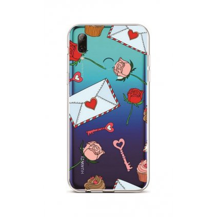 Zadný silikónový kryt na Huawei P Smart 2019 Love Letter