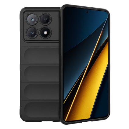 Techsuit Kúzelný štít Xiaomi Poco X6 Pro Čierny