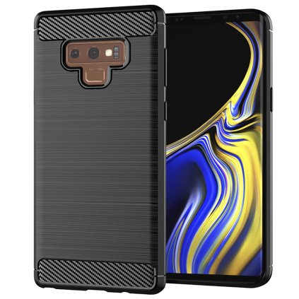 Techsuit Karbón Silikón Samsung Galaxy Note 9 Čierny