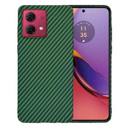 Techsuit Carbonite FiberShell kryt Motorola Moto G84 zelený