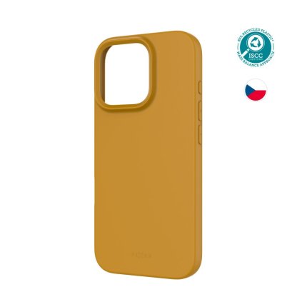 TPU gélový kryt FIXED ReStory pre Apple iPhone 16 Pro, zlatý