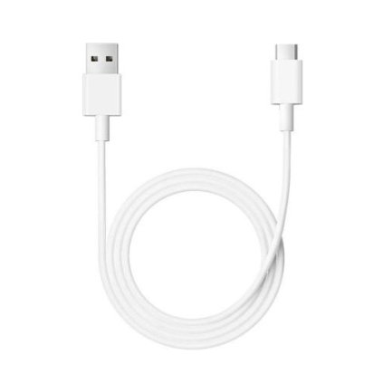 Dátový kábel Xiaomi Original USB-A-USB-C 3A 1m Biely