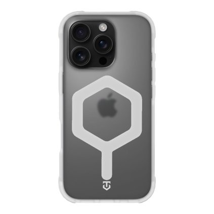 Zadný kryt Tactical MagForce Hexagon pre Apple iPhone 16 Pro T-White