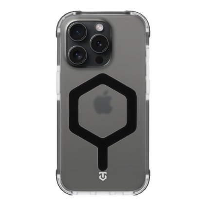 Zadný kryt Tactical MagForce Hexagon pre Apple iPhone 15 Pro T-Black
