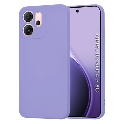 Techsuit SoftFlex pre Oppo Reno14 F Reno14 FS 5G svetlofialová