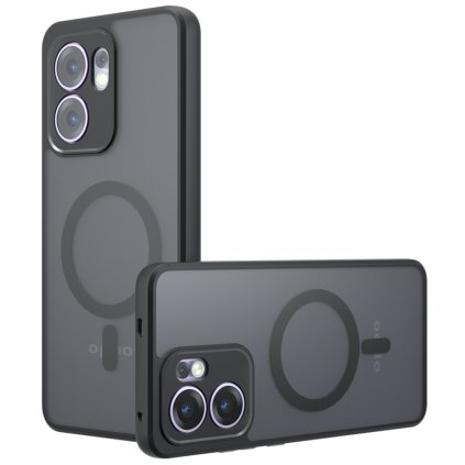 Techsuit PureFrost MagSafe pre Oppo Reno13 F 4G/5G/FS 5G v matnej čiernej