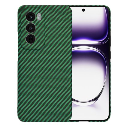 Techsuit Carbonite FiberShell puzdro Oppo Reno12 zelené