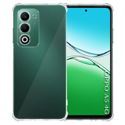 Techsuit Nárazuvzdorný priehľadný silikónový obal Oppo A5 4G A5 5G