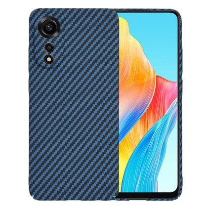 Techsuit Carbonite FiberShell puzdro pre Oppo A78 4G Cyan