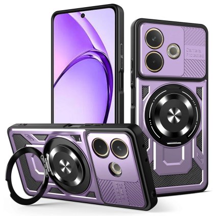 Techsuit RuggedCam pre Oppo A5 Pro 4G A5 Pro 5G fialová