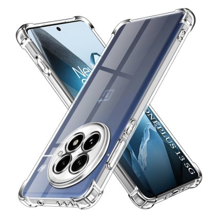Techsuit Nárazuvzdorný silikónový obal pre OnePlus 13 transparentný