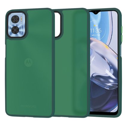 Techsuit HaloFrost Series Motorola Moto E22 Polnočná Zelená