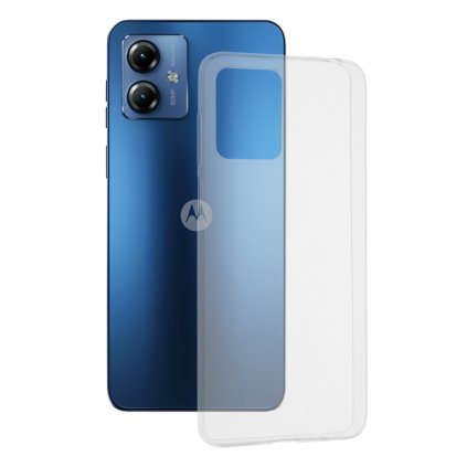Techsuit Číry silikón Motorola Moto G14 Transparentný