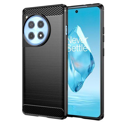 Techsuit Karbón Silikón OnePlus 12R Čierny