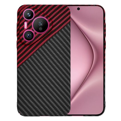 Techsuit Carbonite FiberShell obal pre Huawei Pura 70 Červený