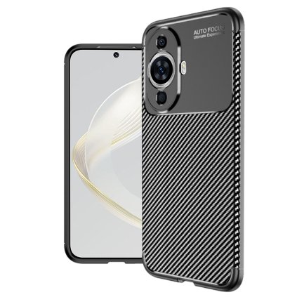 Techsuit CarbonFiber Huawei nova 11 nova 12s Čierna