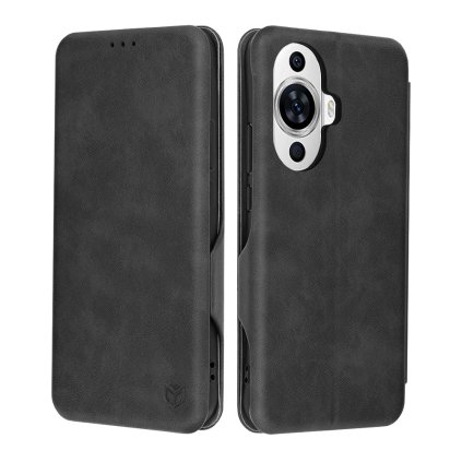 Techsuit Safe Wallet Plus Huawei nova 11 nova 12s Čierny